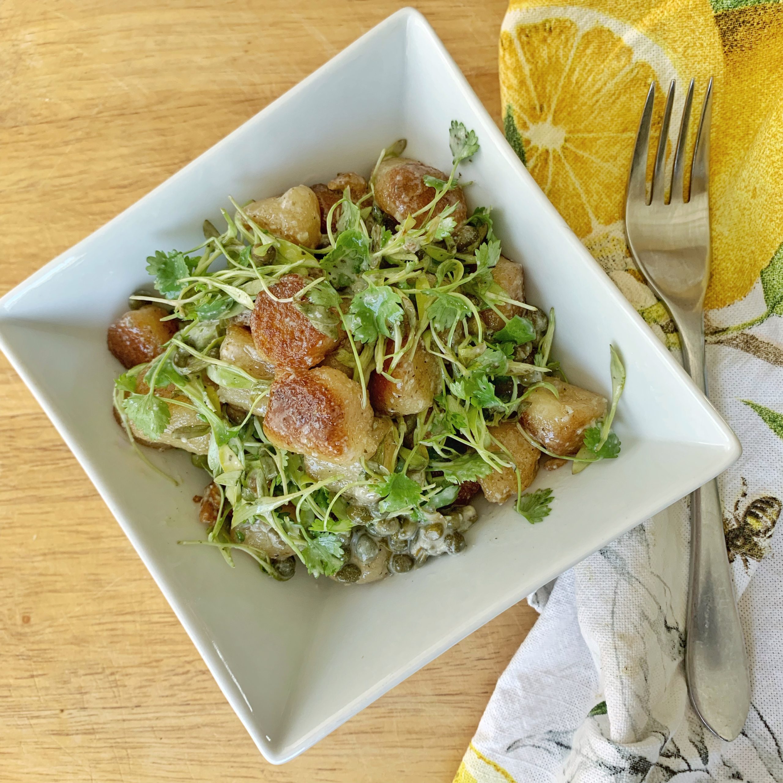 Cauliflower Gnocchi Spring Edition