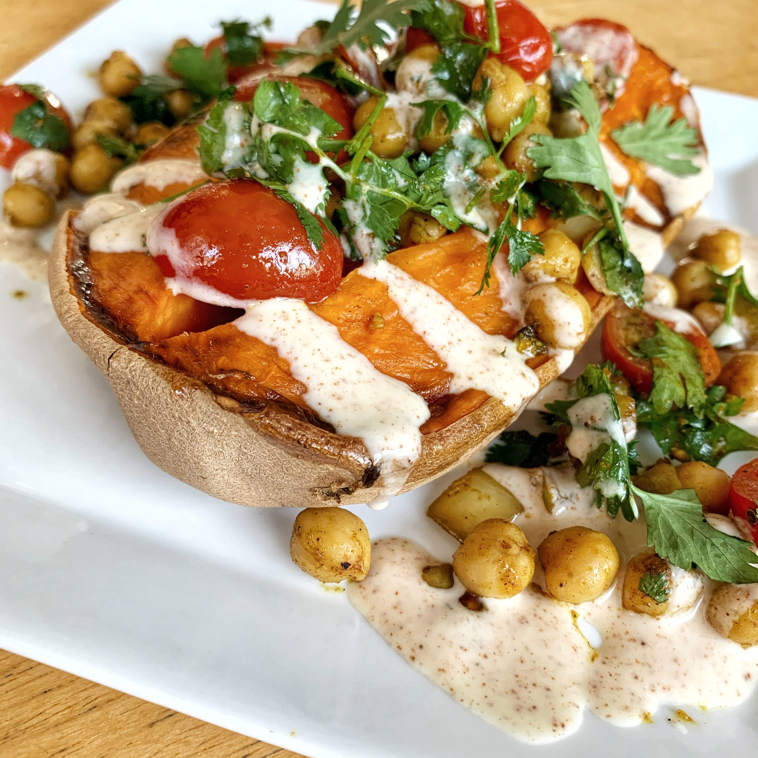 Stuffed Sweet Potatoes