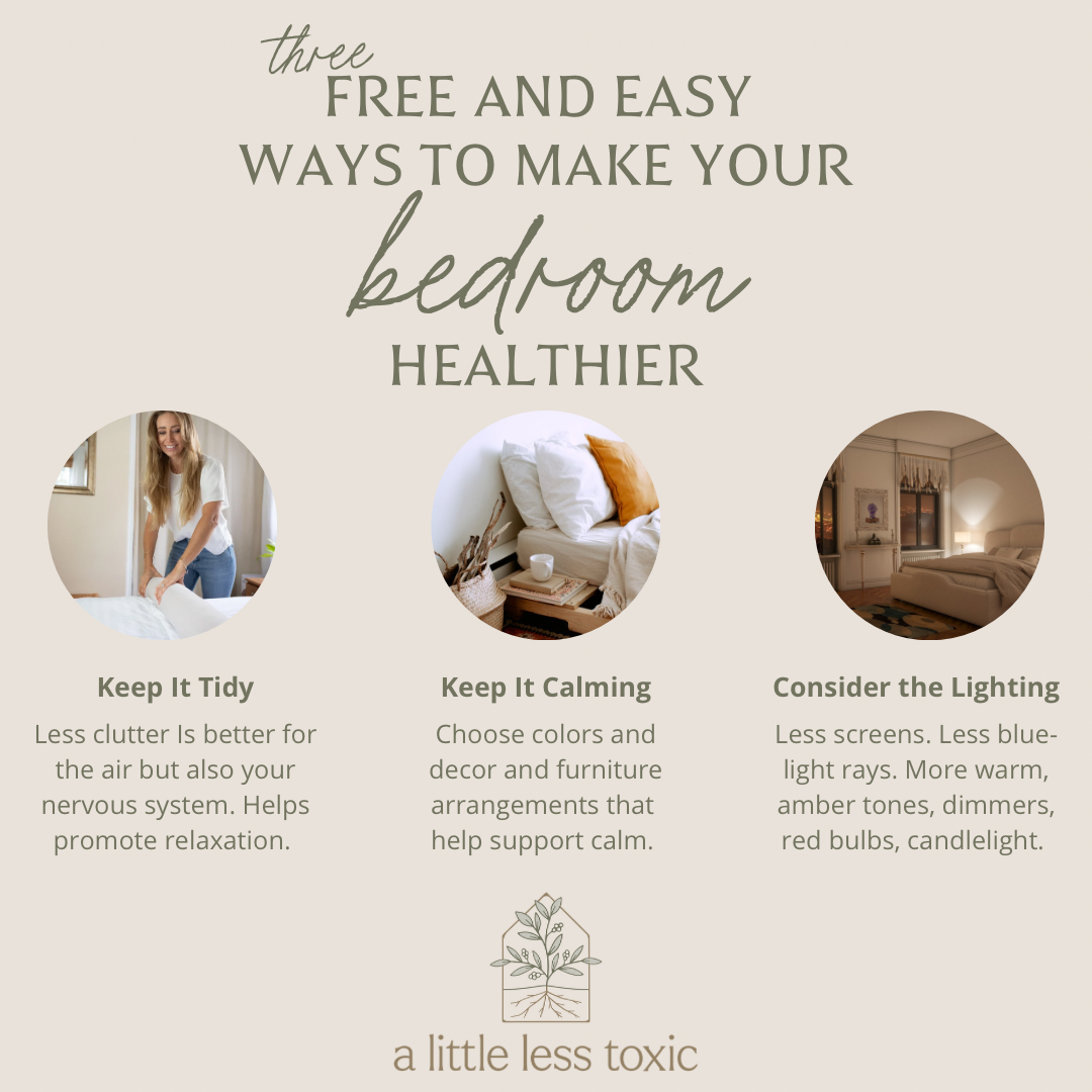 Three Free & Easy Ways to Make Your Bedroom Healthier